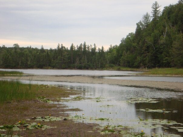 Loon Lake in Mellen Wisconsin.